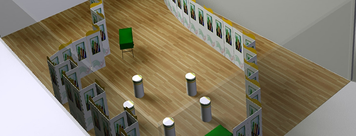 3D Rendered Floor Plan